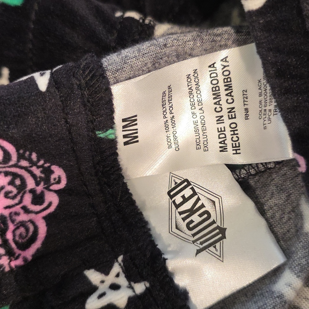 2 NWT Wicked Tee Shirt & Pajama Pant Sets - Picture 9 of 13